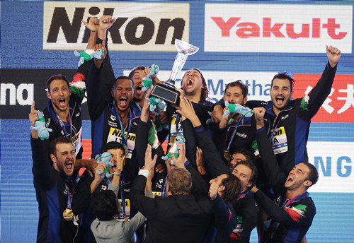 水球男子半决赛,意大利队闯入决赛 水球男子半决赛,意大利队闯入决赛